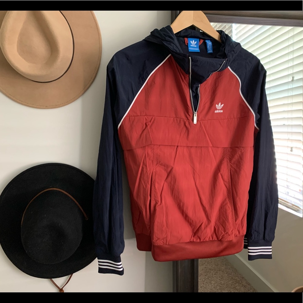 Adidas women’s pullover windbreaker